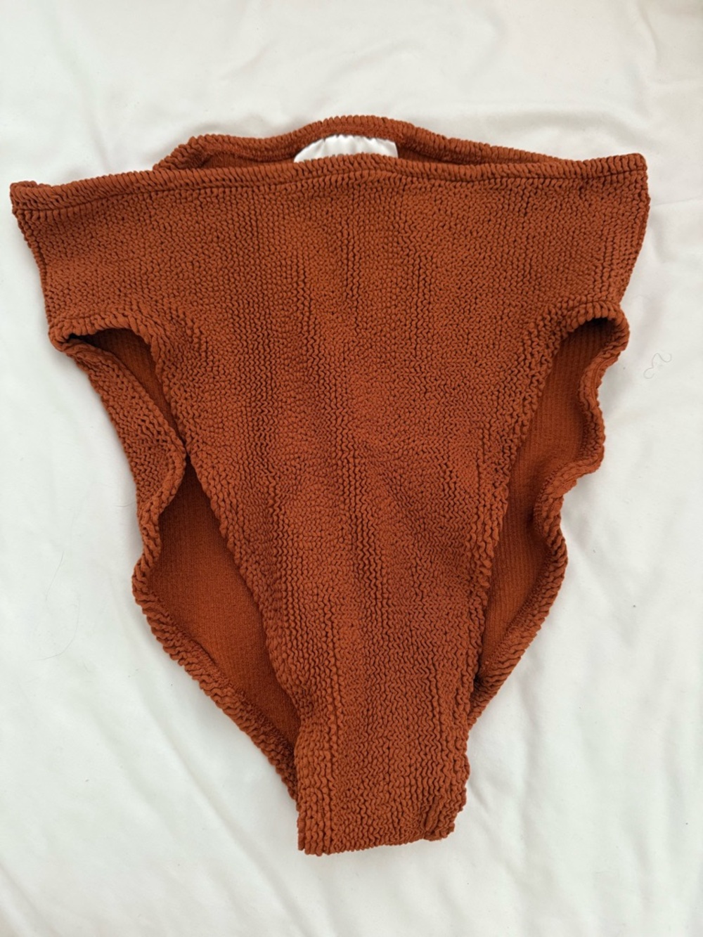 YouSwim high waist bottoms in umber